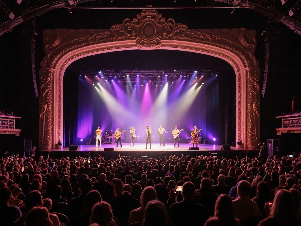 舞台与表演示意